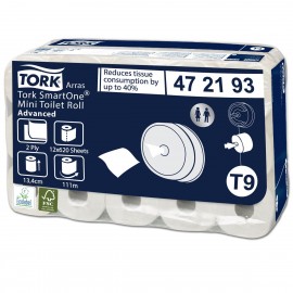 image 12 Recharges Papier Tork Smart One Mini T9