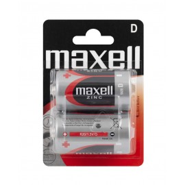 image 2 Piles Saline D R20 Blister - Maxell