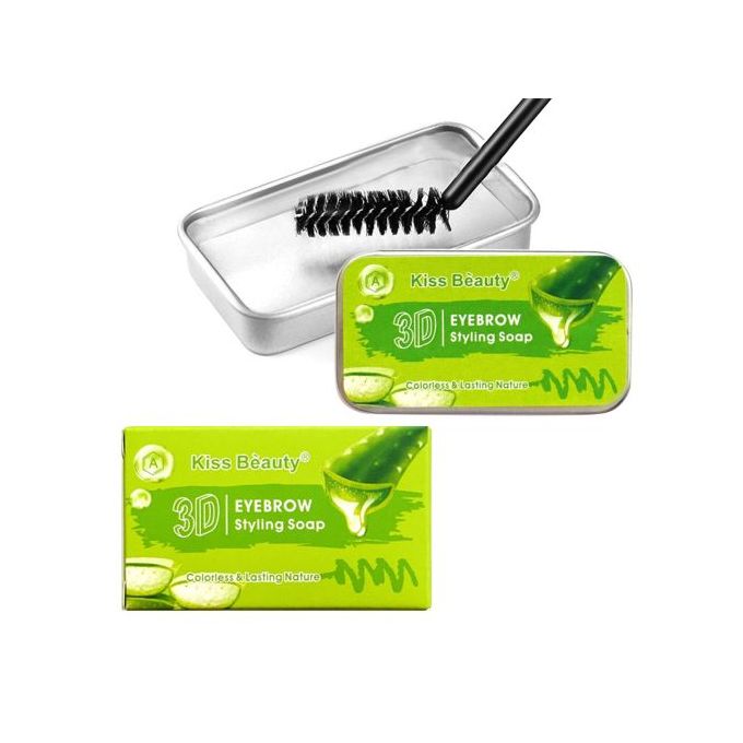 image Kiss Beauty Gel Fixateur Pour Les Sourcils - Waterproof - Longue Durée - 3D - Aloe Vera