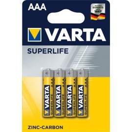 image 4X Piles Aaa Varta Superlife Lr03 1.5V