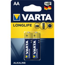 image 2X Piles Aa Varta Longlife Lr06 1.5V - 4672
