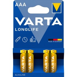 image 4X Piles Aaa Varta Longlife Lr03 1.5V - 5072