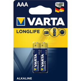 image 2X Piles Aaa Varta Longlife Lr03 1.5V - 4726