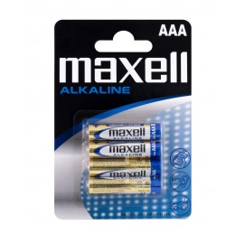 image 4 Piles Alcaline Aaa Lr03 - Maxell