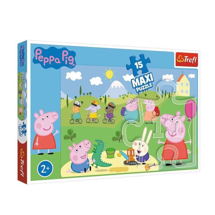 Image Puzzle Trefl Peppa Pig 15 Pièces Maxi