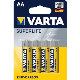 image 4X Piles Aa Varta Superlife Lr06 1.5V