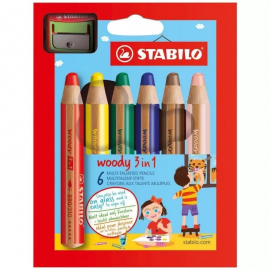 image 6 Crayons Couleur Extra Large - Stabilo