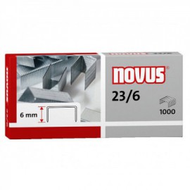 image Agrafes Novus 23/6 Pq/1000