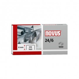 image Agrafes Novus 24/6 Pq/1000