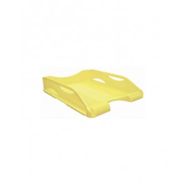image Bac A Courrier Superposable Jaune Pastel - Arda