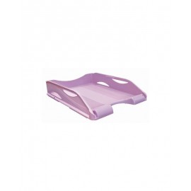 image Bac A Courrier Superposable Lilas Pastel - Arda