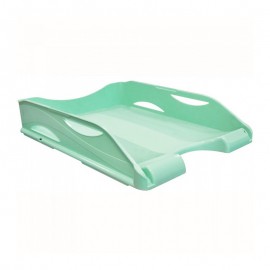 image Bac A Courrier Superposable Vert Pastel - Arda
