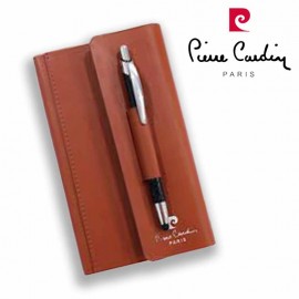image Bloc Note De Prestige + Stylo A Bille Pierre Cardin - Pc15