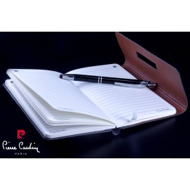image Bloc Note De Prestige + Stylo A Bille Pierre Cardin - Pc15