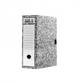 image Boite D'archive Classique Dos 15Cm - 24X32 Cm - Gris