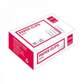 image Boite De 100 Trombones Deli 33Mm - E39712