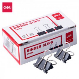 image Boite De 12 Clips 15Mm Noir - E38566