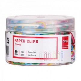 image Boite Pvc De 160 Trombones Couleur 28Mm