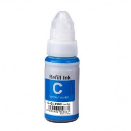 image Bouteille D'encre Adaptable Canon Gi 490 Cyan - 70 Ml