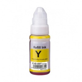 image Bouteille D'encre Adaptable Canon Gi 490 Yellow - 70 Ml