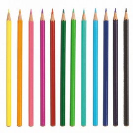 image Pochette De 12 Crayon Couleur Gm - Excelkids