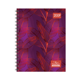 image Cahier Avec Spirale Wiro 200 Pages A4 Gm 70Gr - Yamama