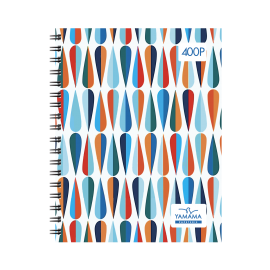 image Cahier Avec Spirale Wiro 400 Pages A4 Gm 70Gr - Yamama