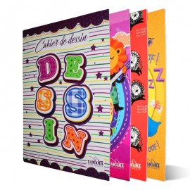 image Cahier De Dessin Uni 24*32 - Ko