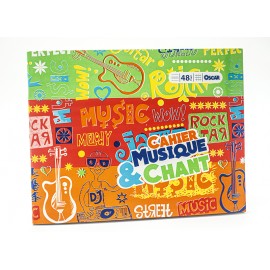 image Cahier Musique & Chant 22*17Cm - Oscar