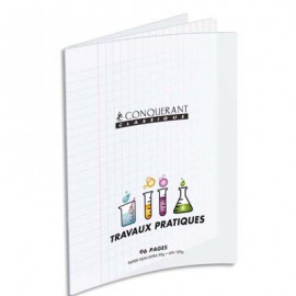 image Cahier Pique Tp 17*22Cm Incolore 96Pages Pm - 90Gr Conquerant