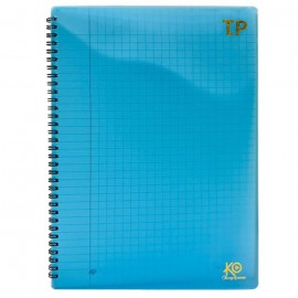 image Cahier Tp Wiro 160 Pages Syes A4 Gm Couv Pp Assortis Ko