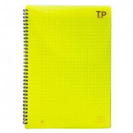 image Cahier Tp Wiro 192 Pages Syes A4 Gm Couv Pp Assortis Ko