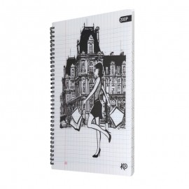 image Cahier Wiro 200 Pages Fantaisie A4 Gm Couv Pp 70Gr Ko