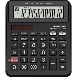 image Calculatrice Sharp El-Cc12D 12 Chiffres