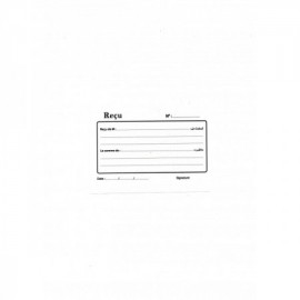 image Carnet Recu 2Exp 50*2F 8.5*13.5 Rbt
