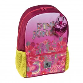 image Cartable Scolaire Pink Jungle 29X40X12Cm - Busquets