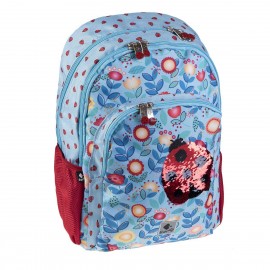 image Cartable Scolaire Double Coccinelle 30*45*15Cm - Busquets