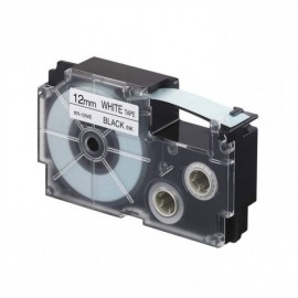 image Cassette Ruban Casio 12Mm Noir/Jaune