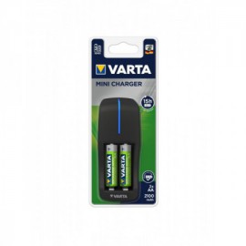 image Chargeur De Piles Rondes Varta 2 Slots 2100Mah