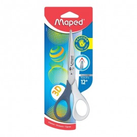 image Blister Ciseaux Scolaire Gaucher Shape 16Cm Reflex 3D Maped