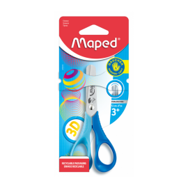 image Ciseaux Scolaire Gaucher Reflex 3D Vivo 12 Cm - Maped 7251