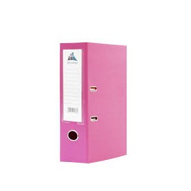 image Classeur A Levier Dos 75 Mm - A4 - Rose