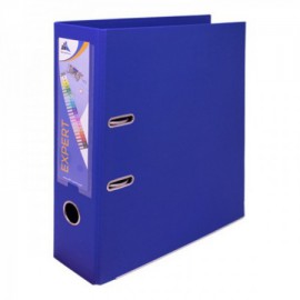 image Classeur A Levier Expert Dos 80Mm Avec Renfort Metallique - A4 - Bleu