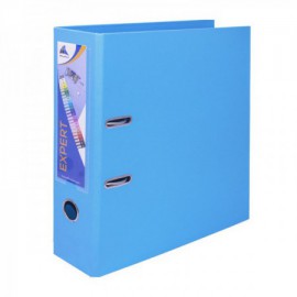 image Classeur A Levier Expert Dos 80Mm Avec Renfort Metallique - A4 - Bleu Pastel