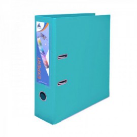 image Classeur A Levier Expert Dos 80Mm Avec Renfort Metallique - A4 - Bleu Turquoise