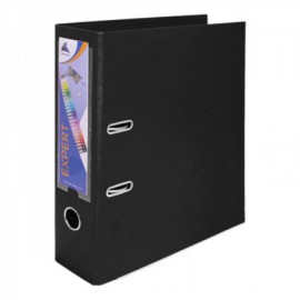 image Classeur A Levier Expert Dos 80Mm Avec Renfort Metallique - A4 - Noir