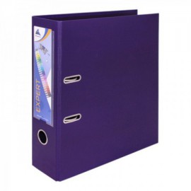 image Classeur A Levier Expert Dos 80Mm Avec Renfort Metallique - A4 - Violet