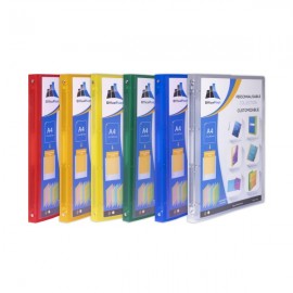 image Classeur En Pp Souple Personnalisable A4 Dos 20Mm -Assorties