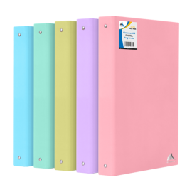 image Classeur En Pp Souple Pastel Dos 20 - 33C1
