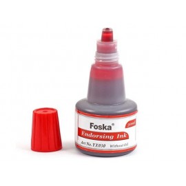 image Encre A Tampon 30Ml Foska - Rouge